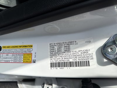2024 Honda Civic Hatchback Sport