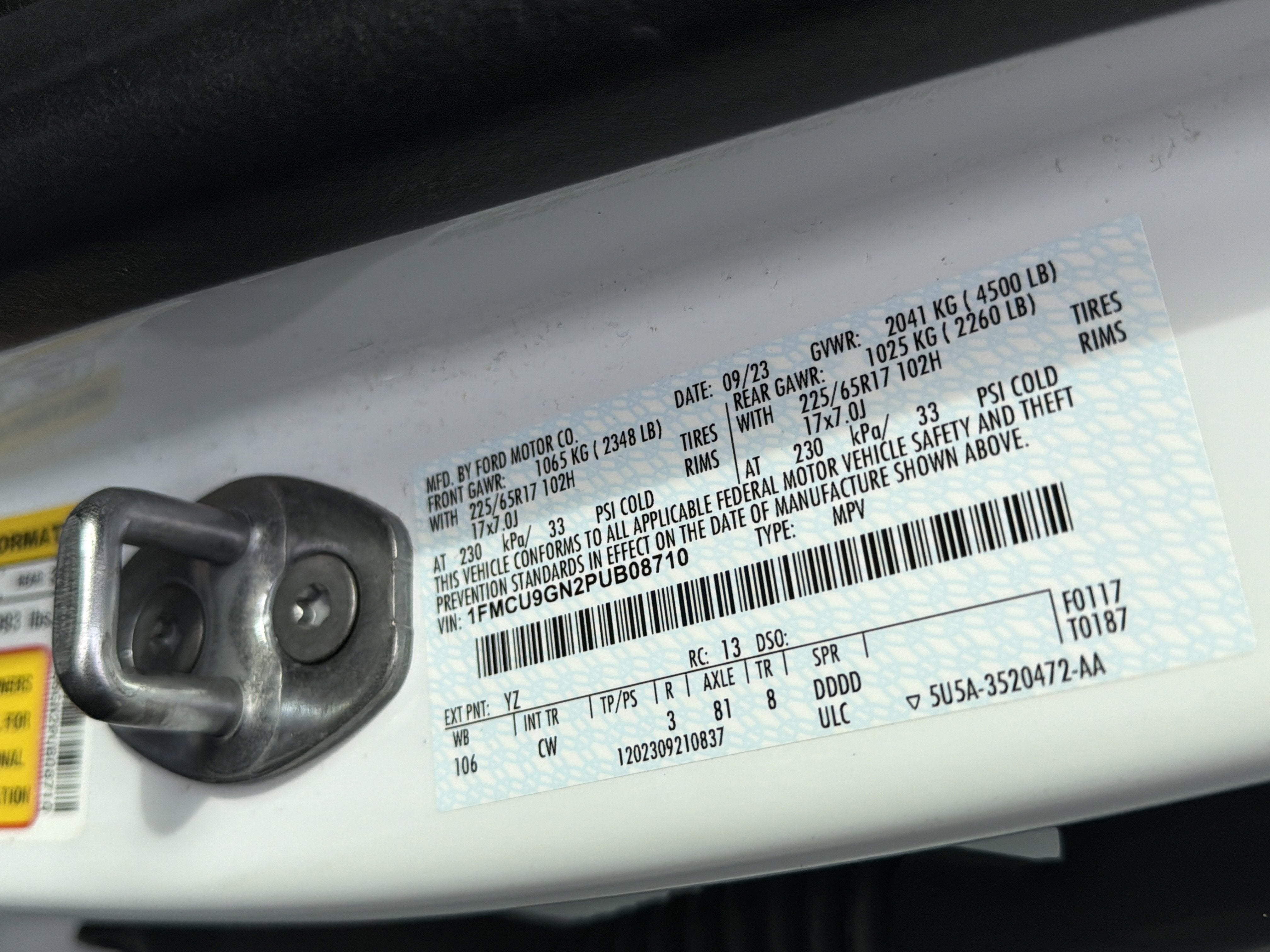 2023 Ford Escape Active