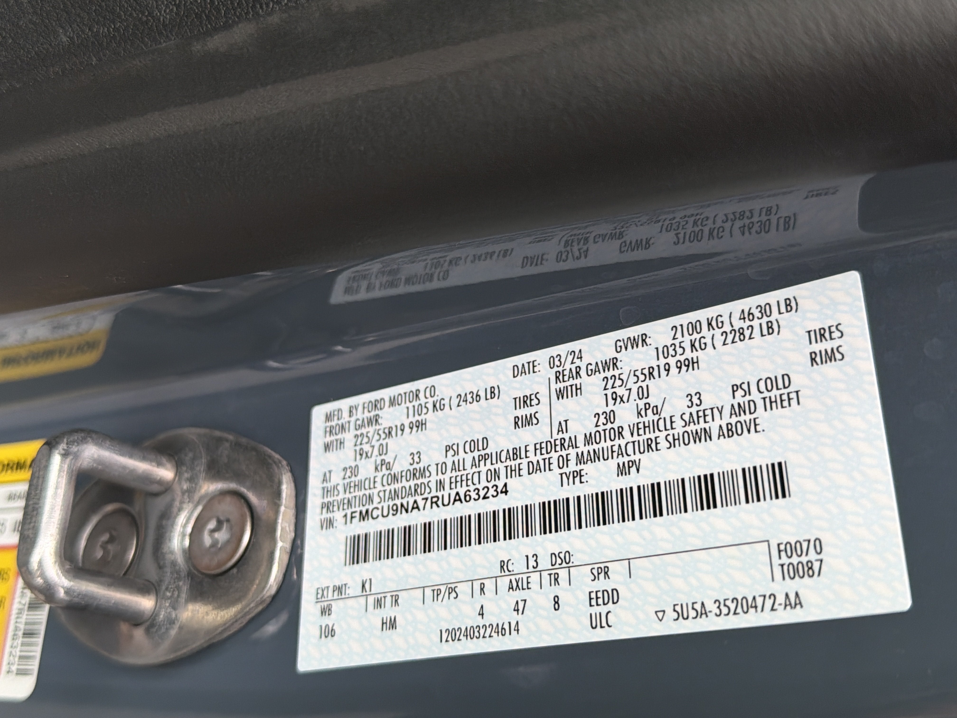 2024 Ford Escape ST-Line Select