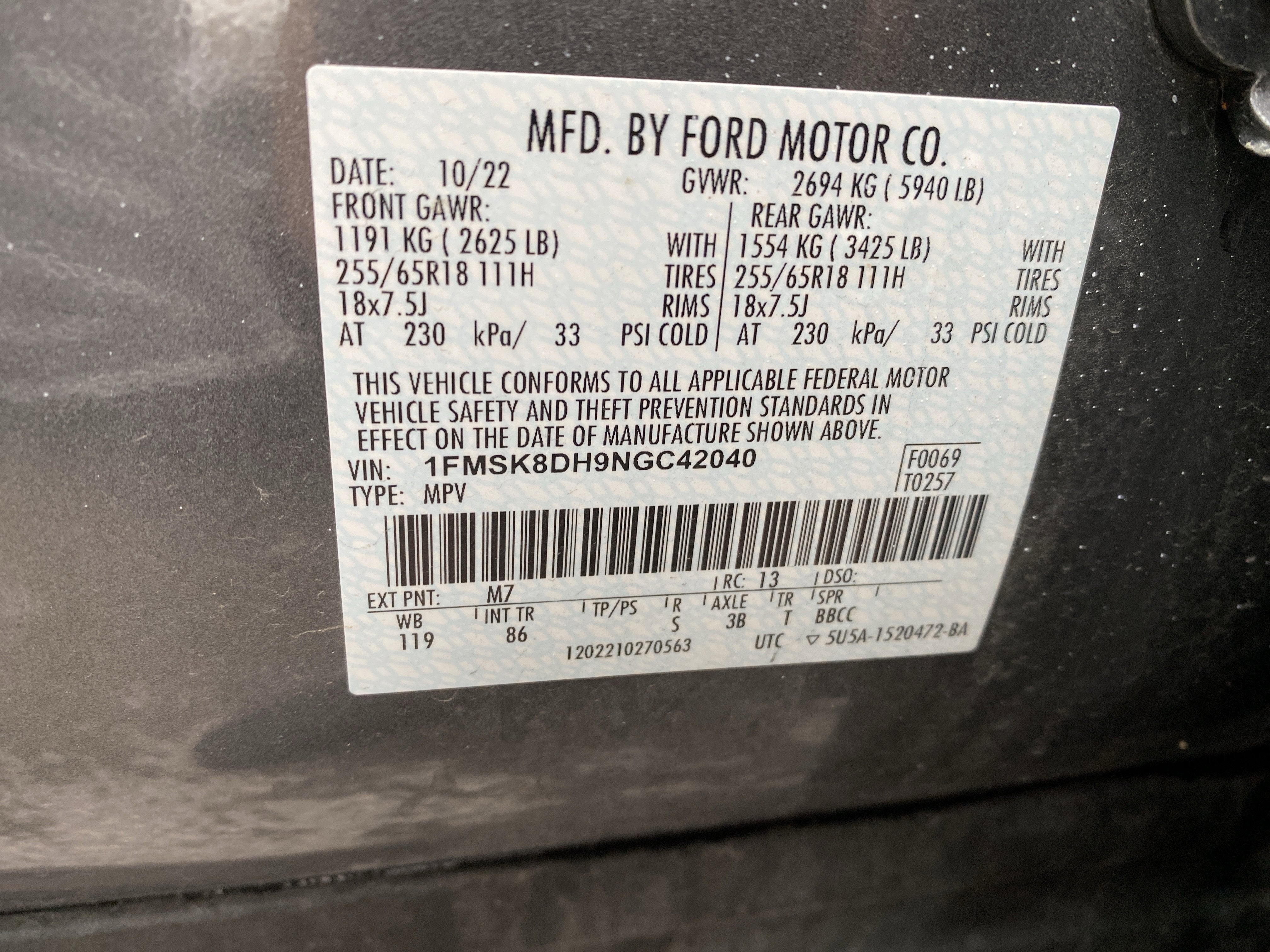 2022 Ford Explorer XLT