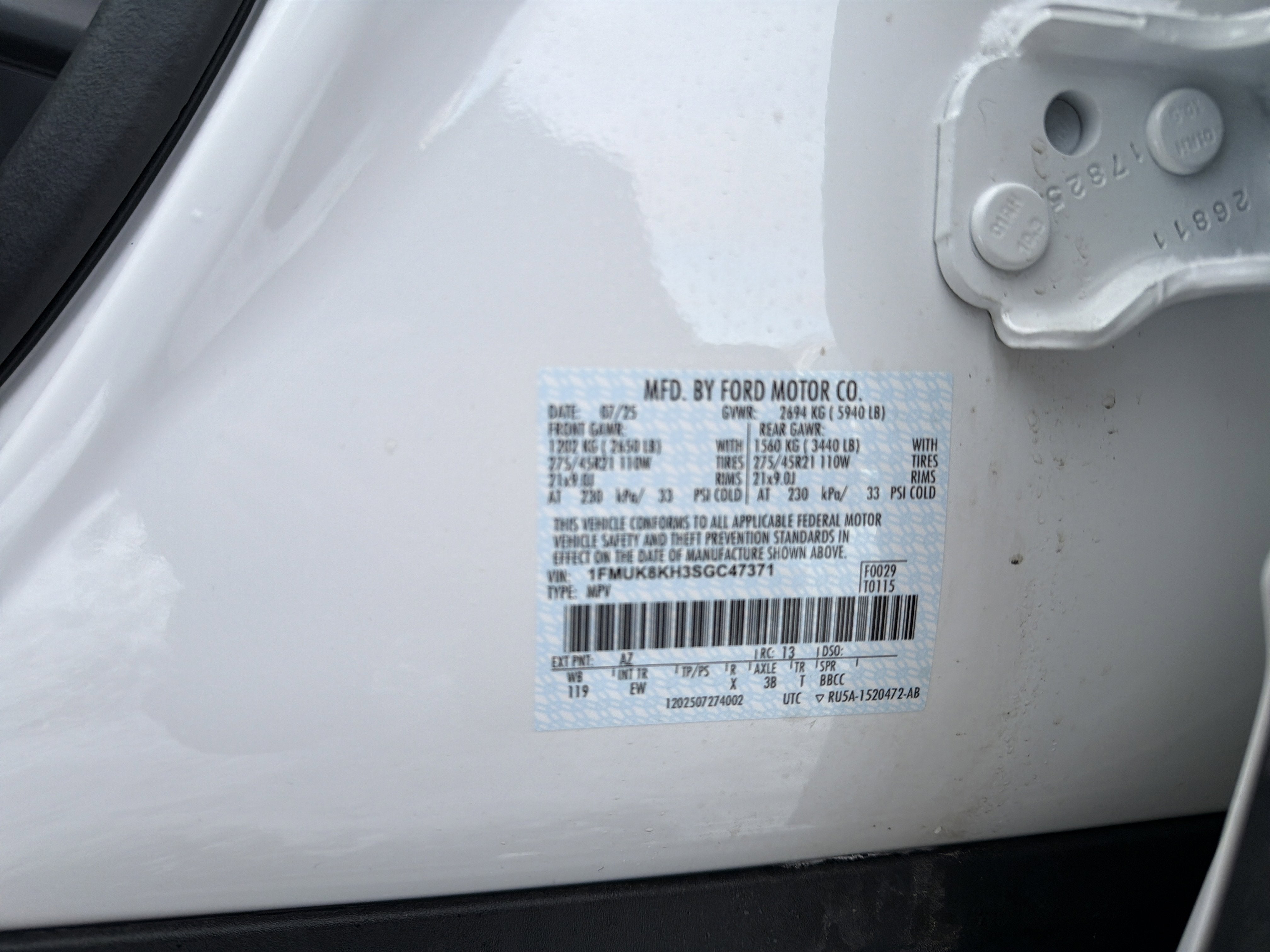 2025 Ford Explorer ST-Line