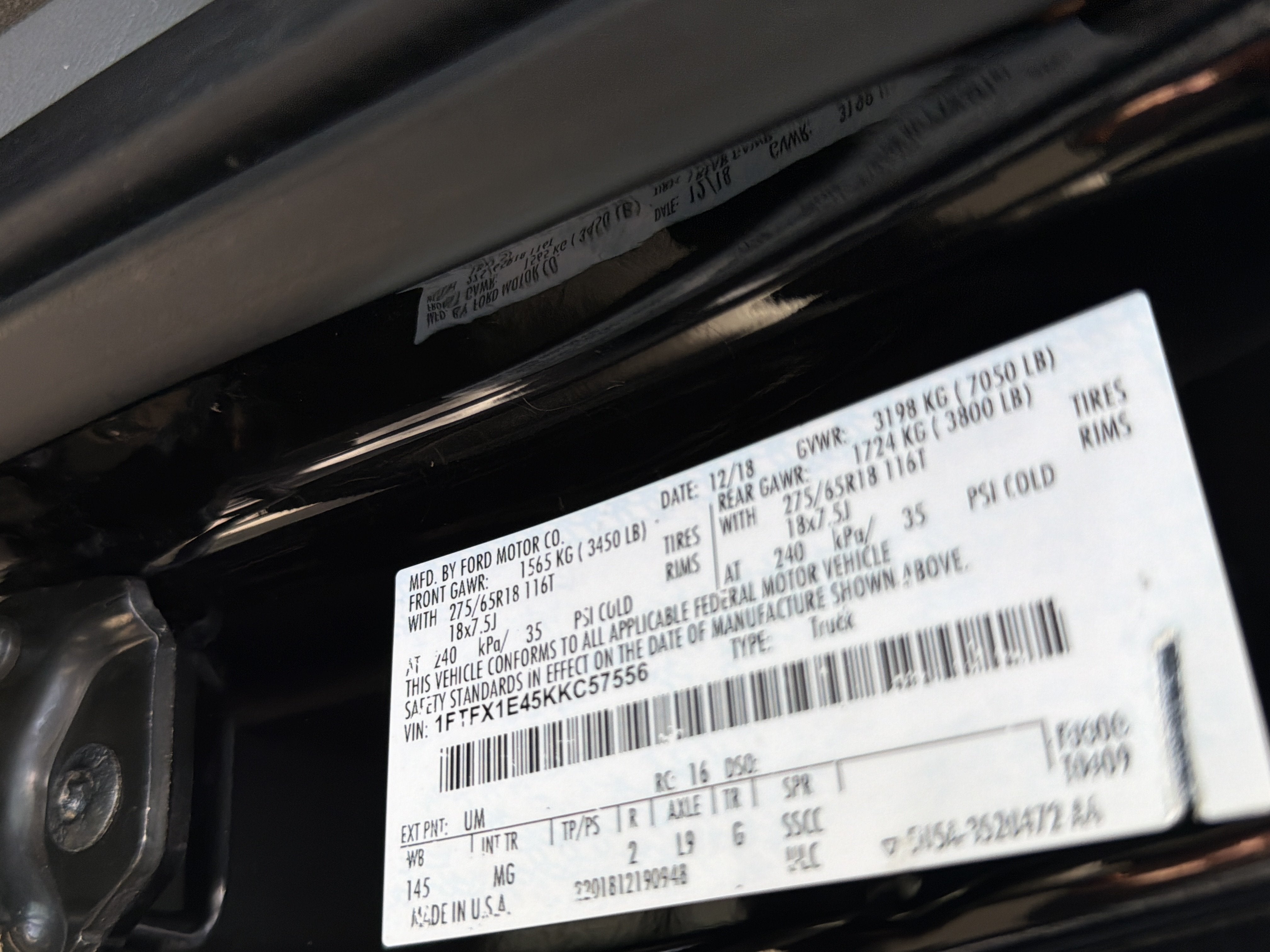 2019 Ford F-150 XLT
