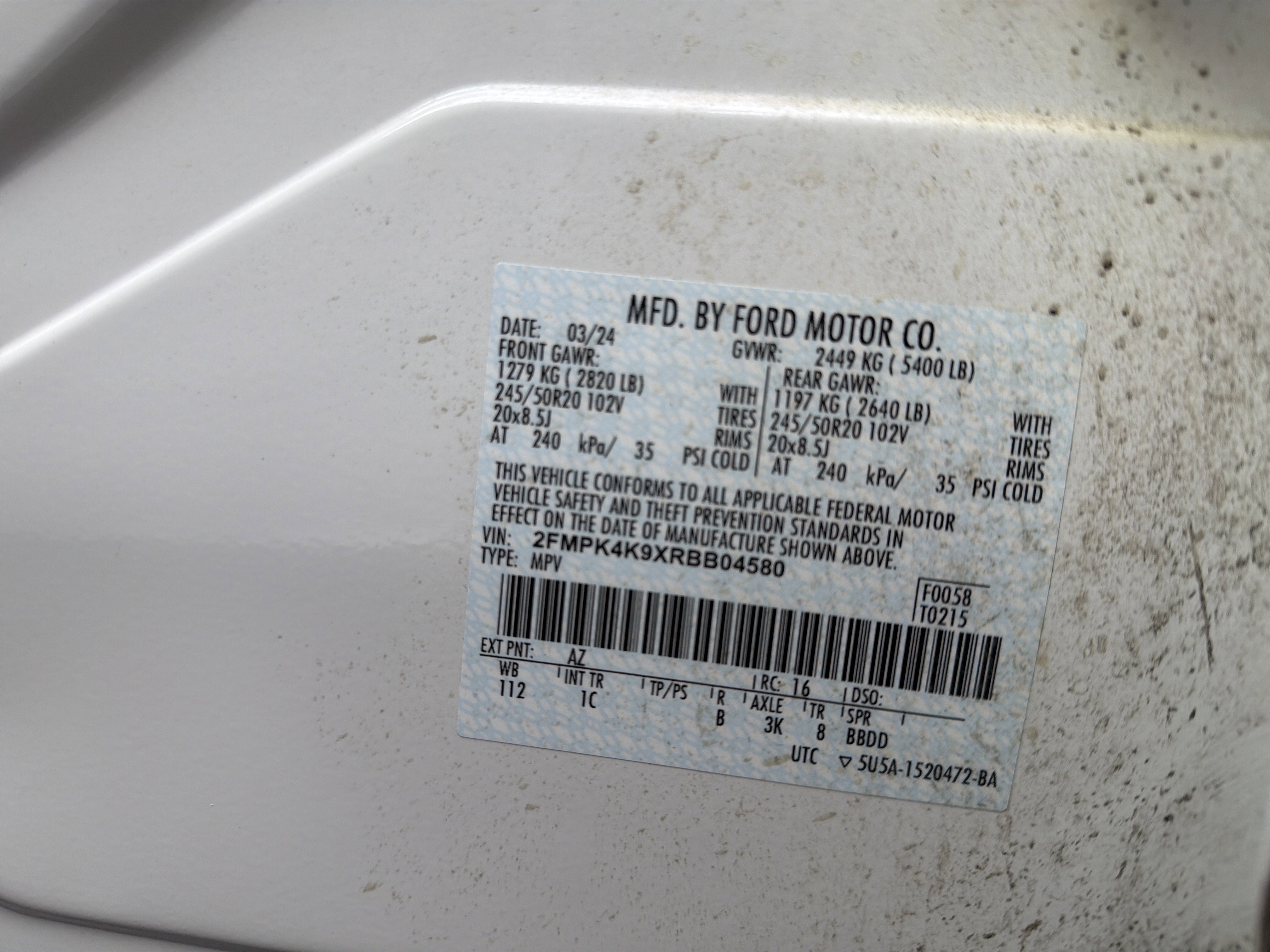 2024 Ford Edge Titanium