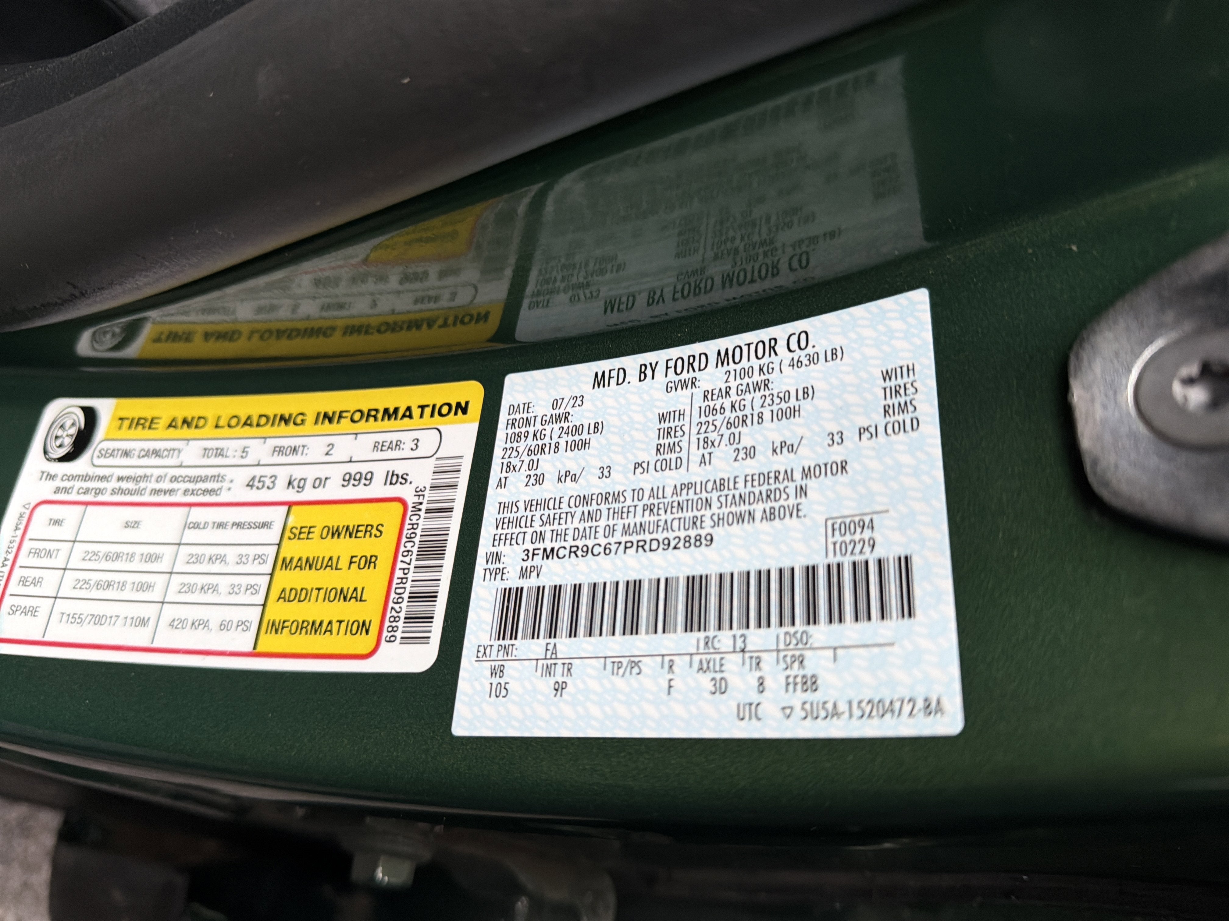 2023 Ford Bronco Sport Outer Banks