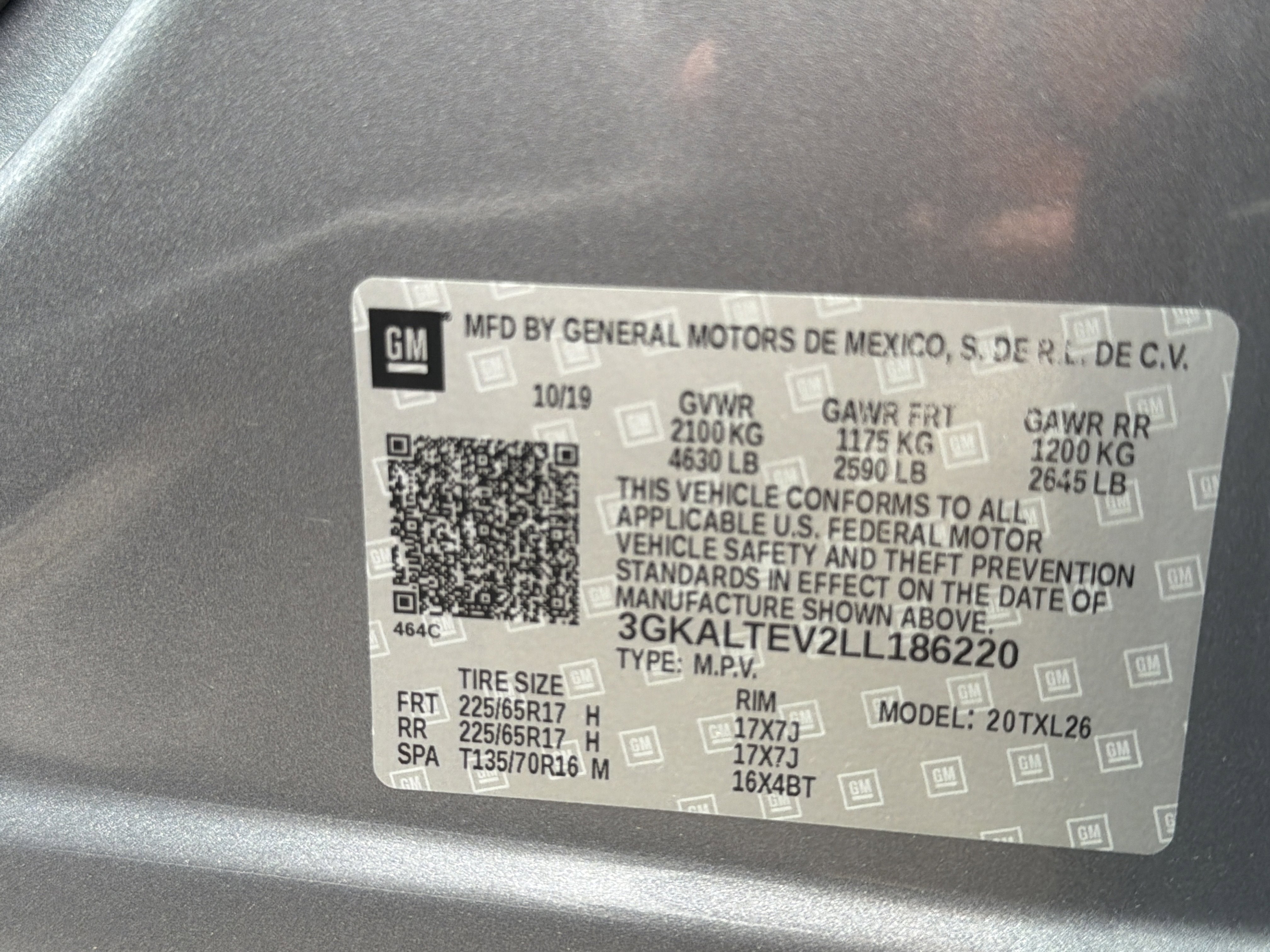 2020 GMC Terrain SLE