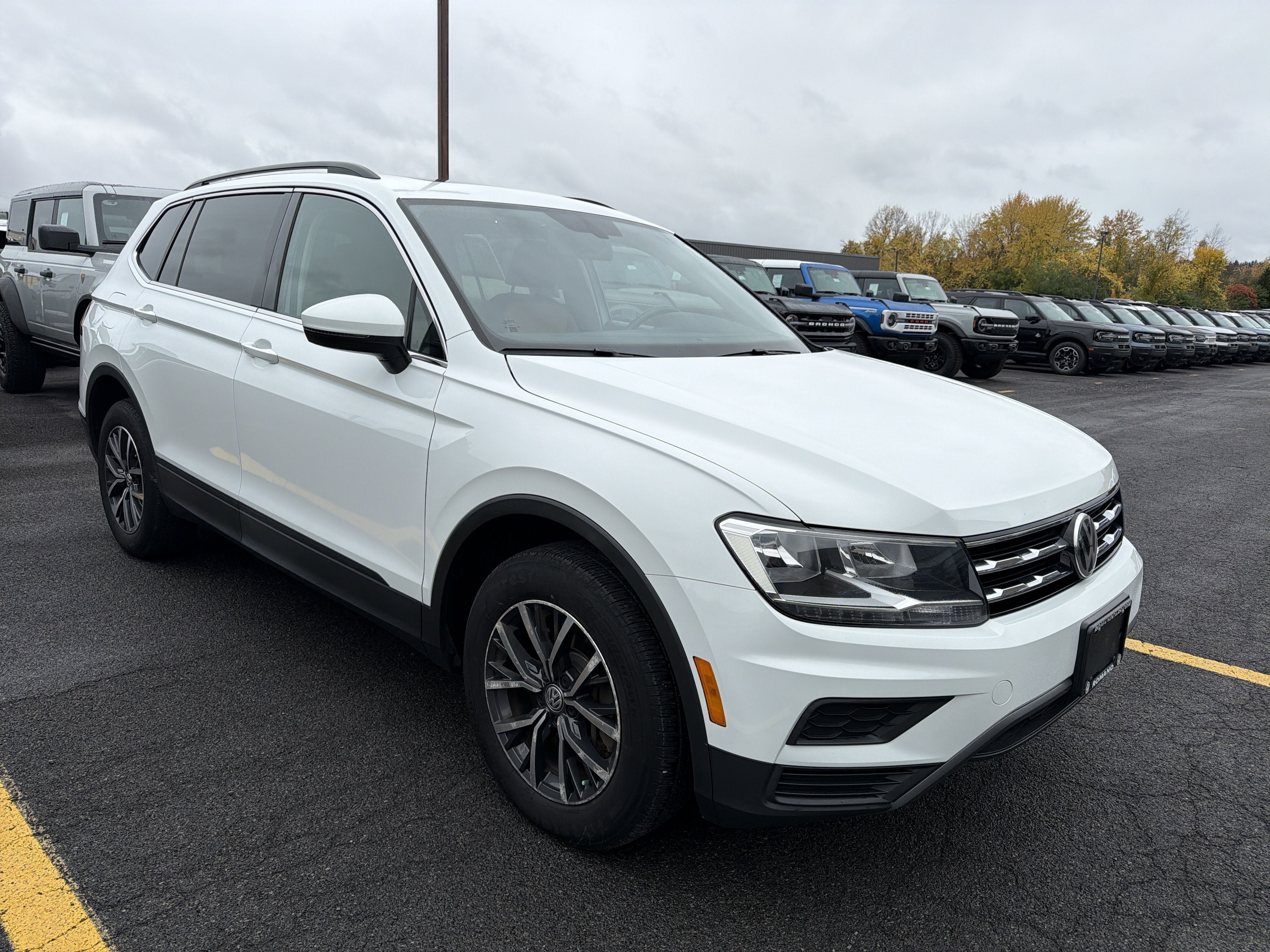 Used 2019 Volkswagen Tiguan SEL R-Line with VIN 3VV2B7AX1KM187810 for sale in Fayetteville, NY