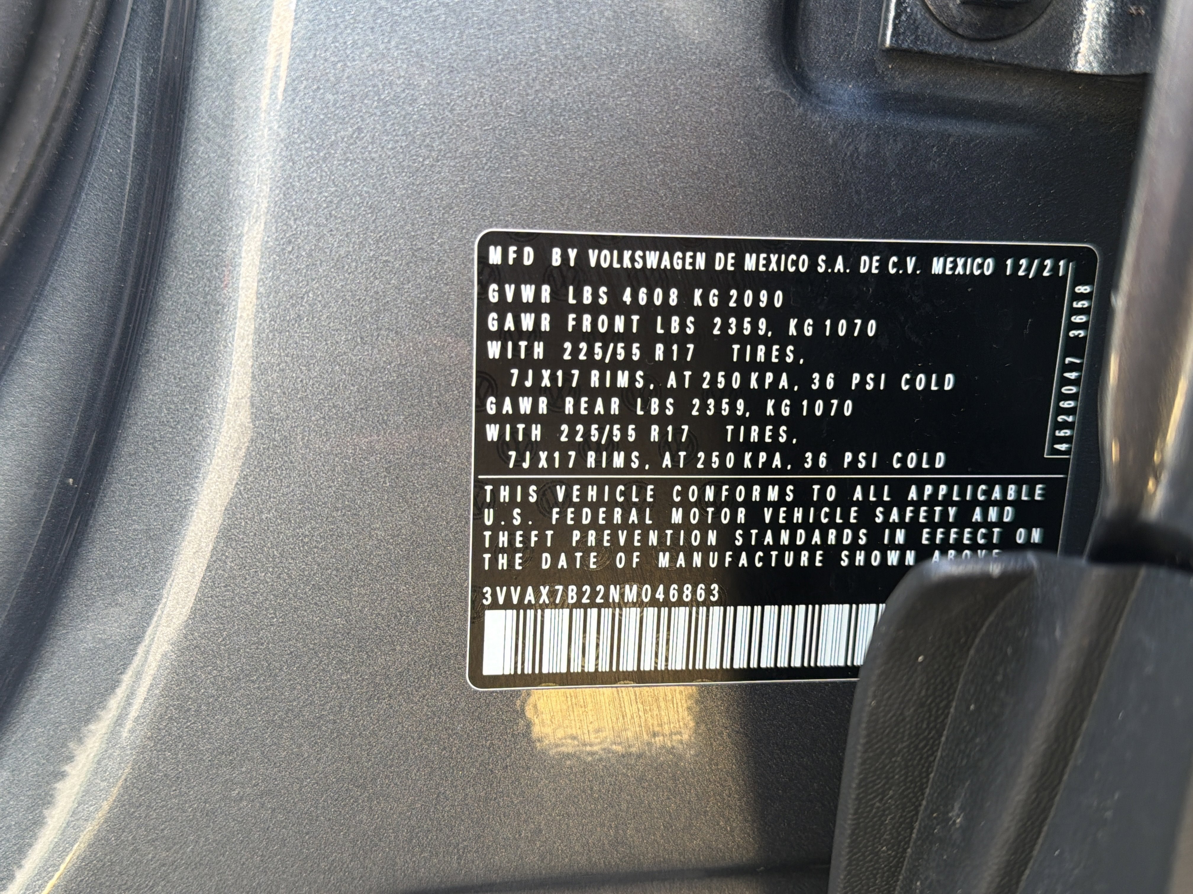 2022 Volkswagen Taos S 4MOTION