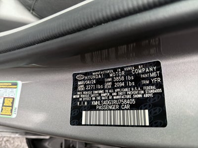 2024 Hyundai Elantra SEL