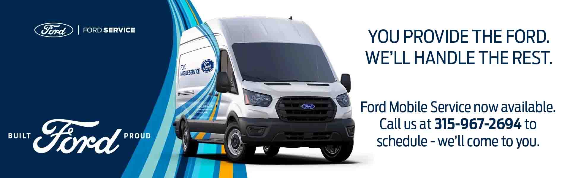 Romano Ford now Offers Ford Mobile Service