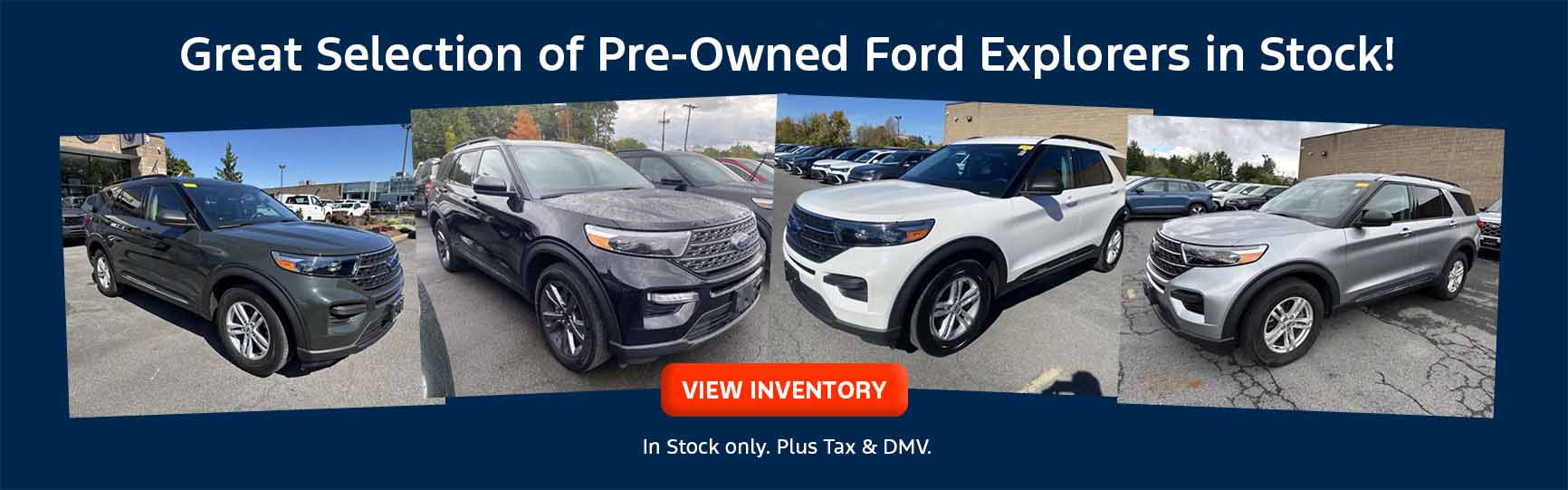 Pre-Owned Ford Explorers